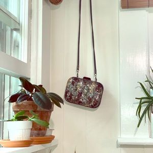 Abbacino Camouflaged Sequin Cocktail Purse